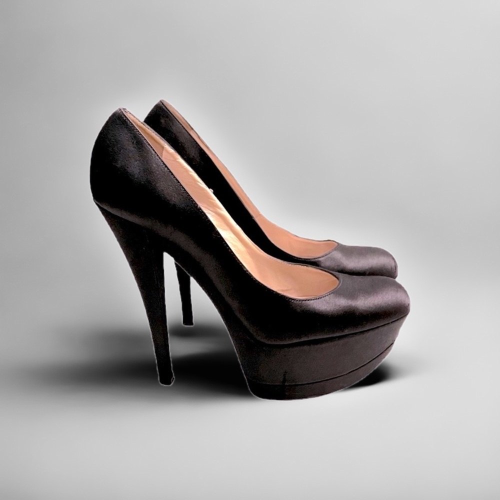 Casadei Black Stiletto Heels Size 5.5 👠